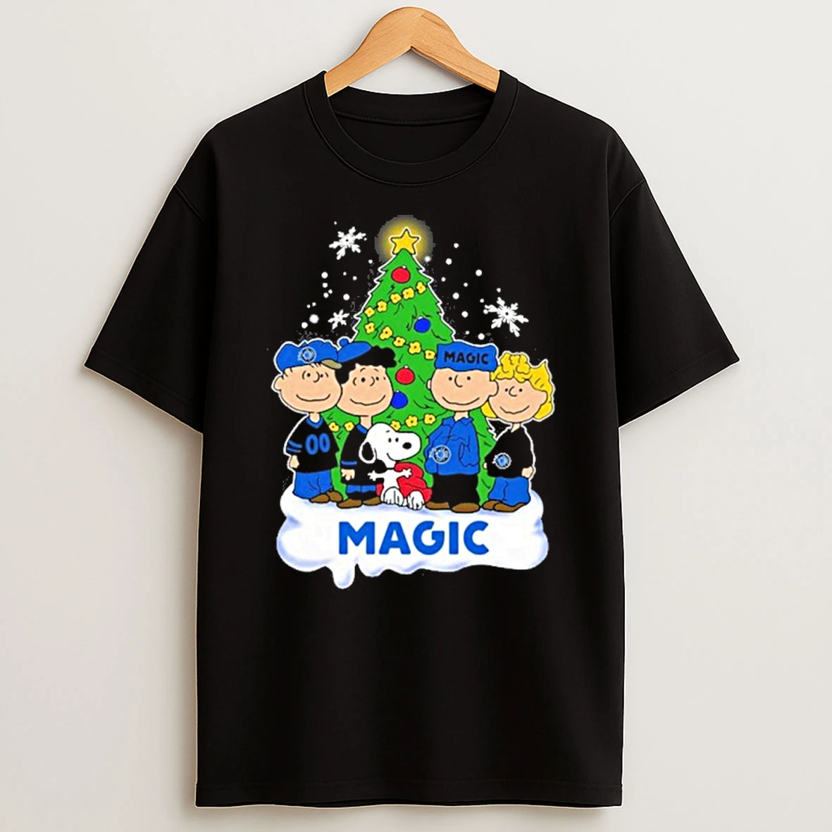 The Peanuts Orlando Magic Merry Christmas Tshirt Hoodie
