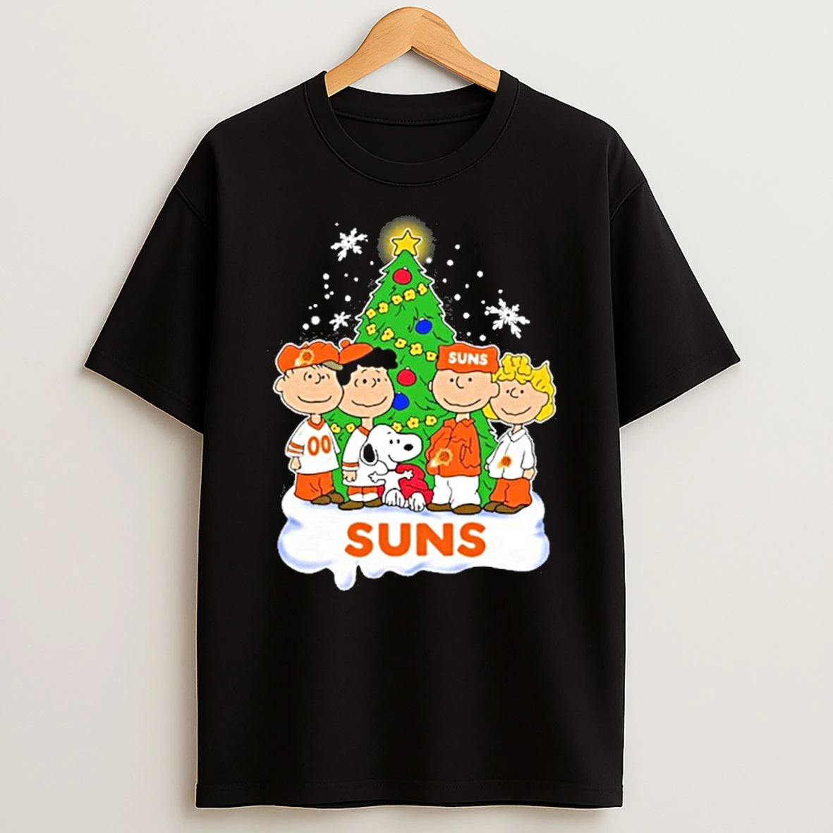 The Peanuts Phoenix Suns Merry Christmas Tshirt Hoodie