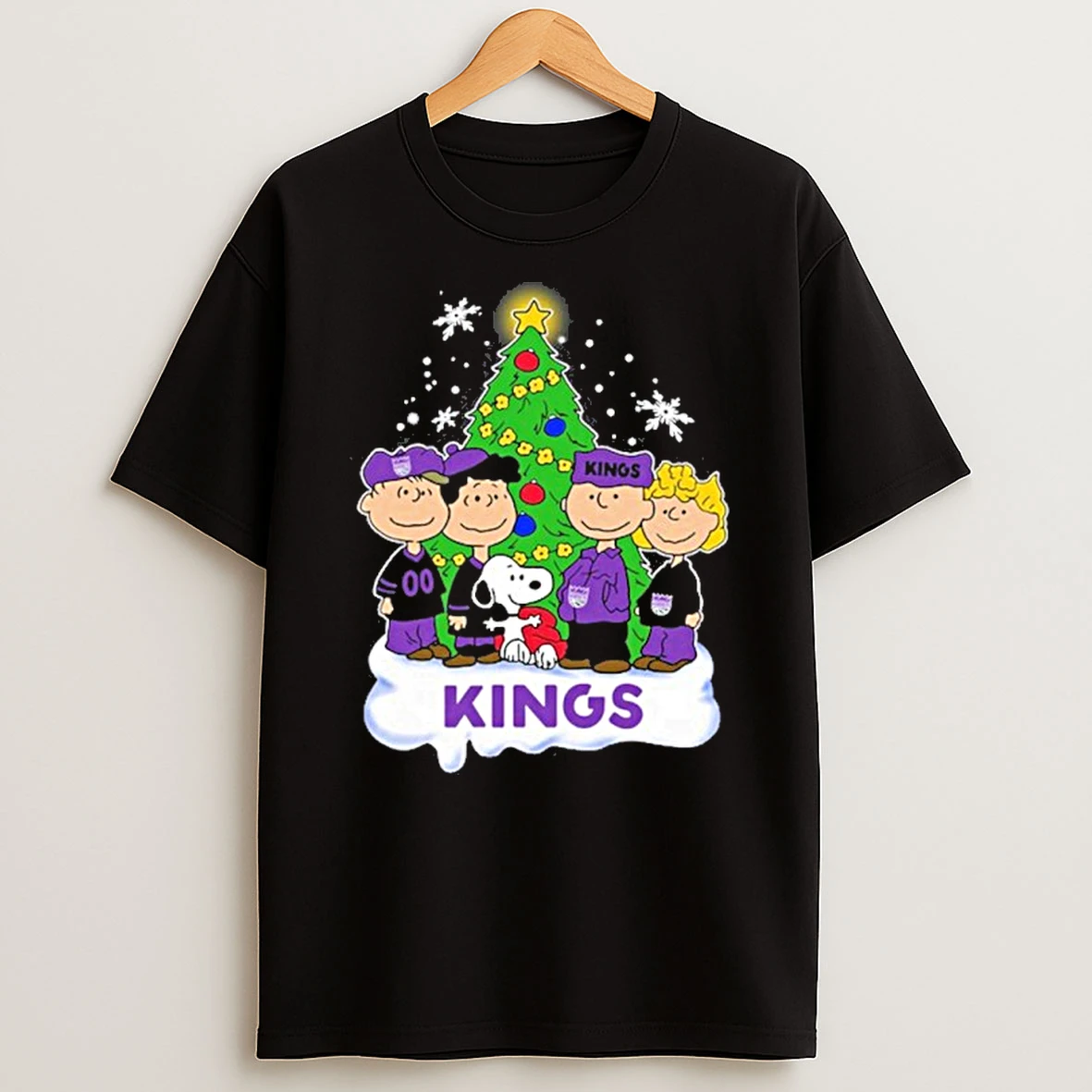 The Peanuts Sacramento Kings Merry Christmas Tshirt Hoodie