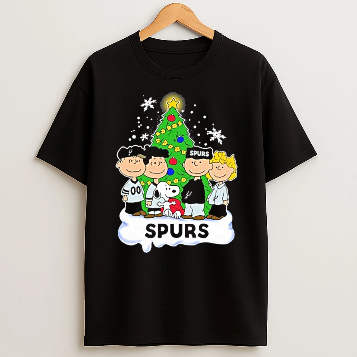 The Peanuts San Antonio Spurs Merry Christmas Tshirt Hoodie