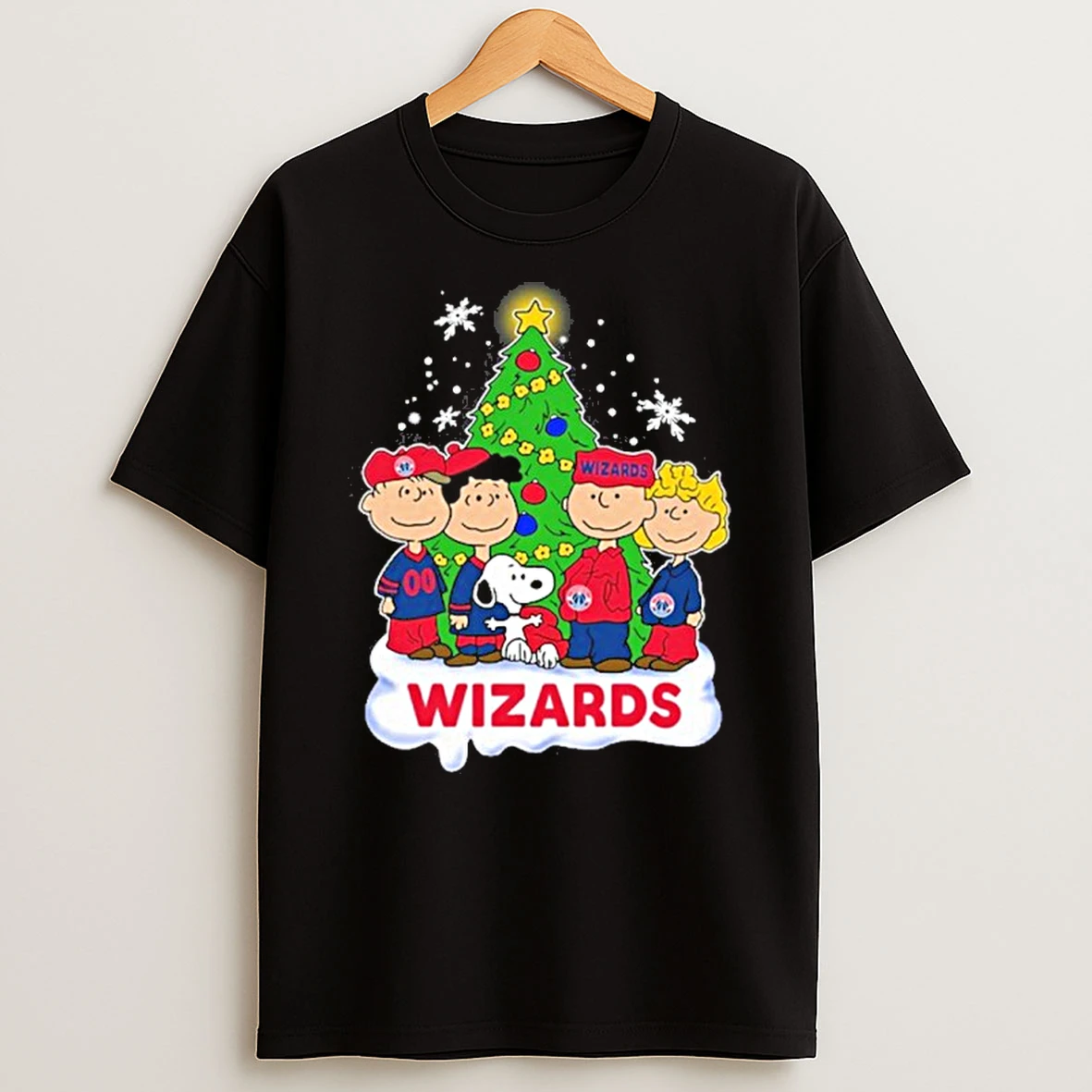 The Peanuts Washington Wizards Merry Christmas Tshirt Hoodie
