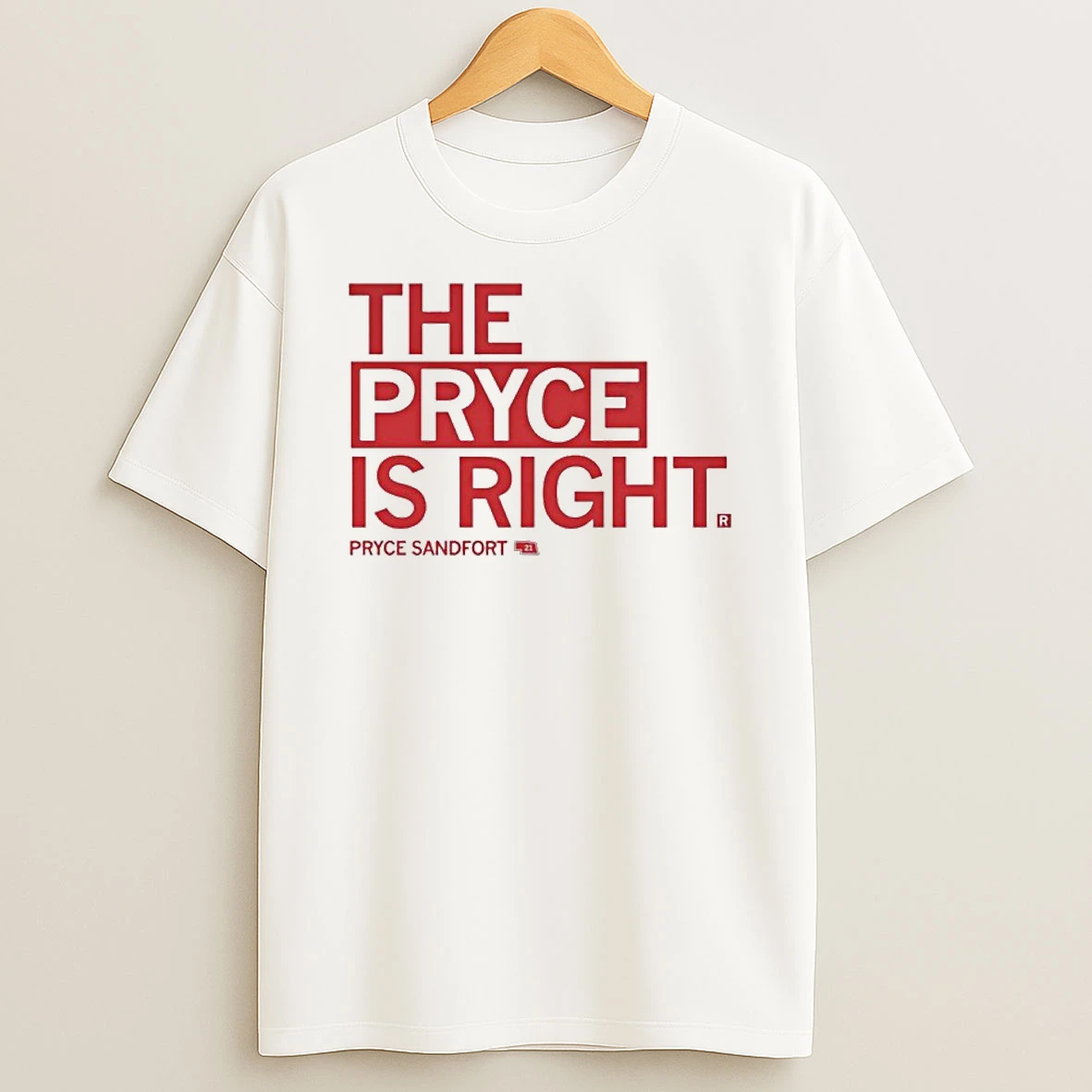 The Pryce Is Right Pryce Sandfort Tshirt Hoodie