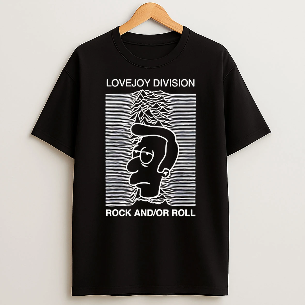 The Simpsons Lovejoy Division Rock And Roll Tshirt Hoodie