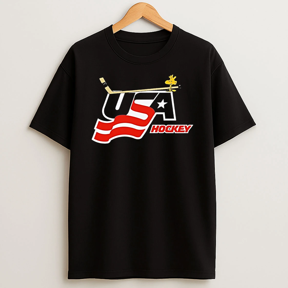 The Usa Hockey Woodstock Logo Tshirt Hoodie