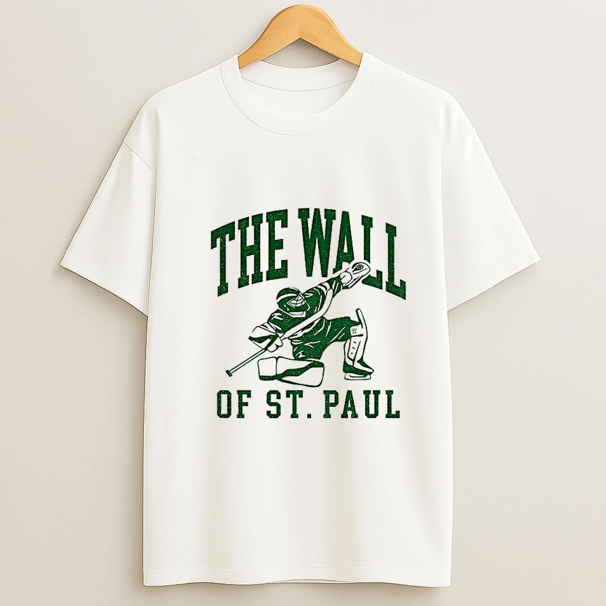The Wall Of St Paul Hockey Goalie Tshirt Hoodie