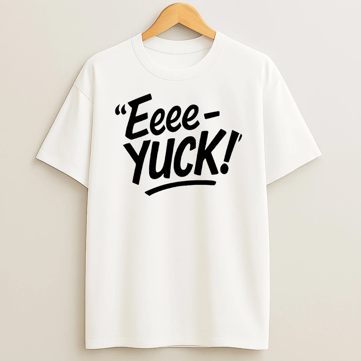 The Eeee Yuck Circle Tshirt Hoodie