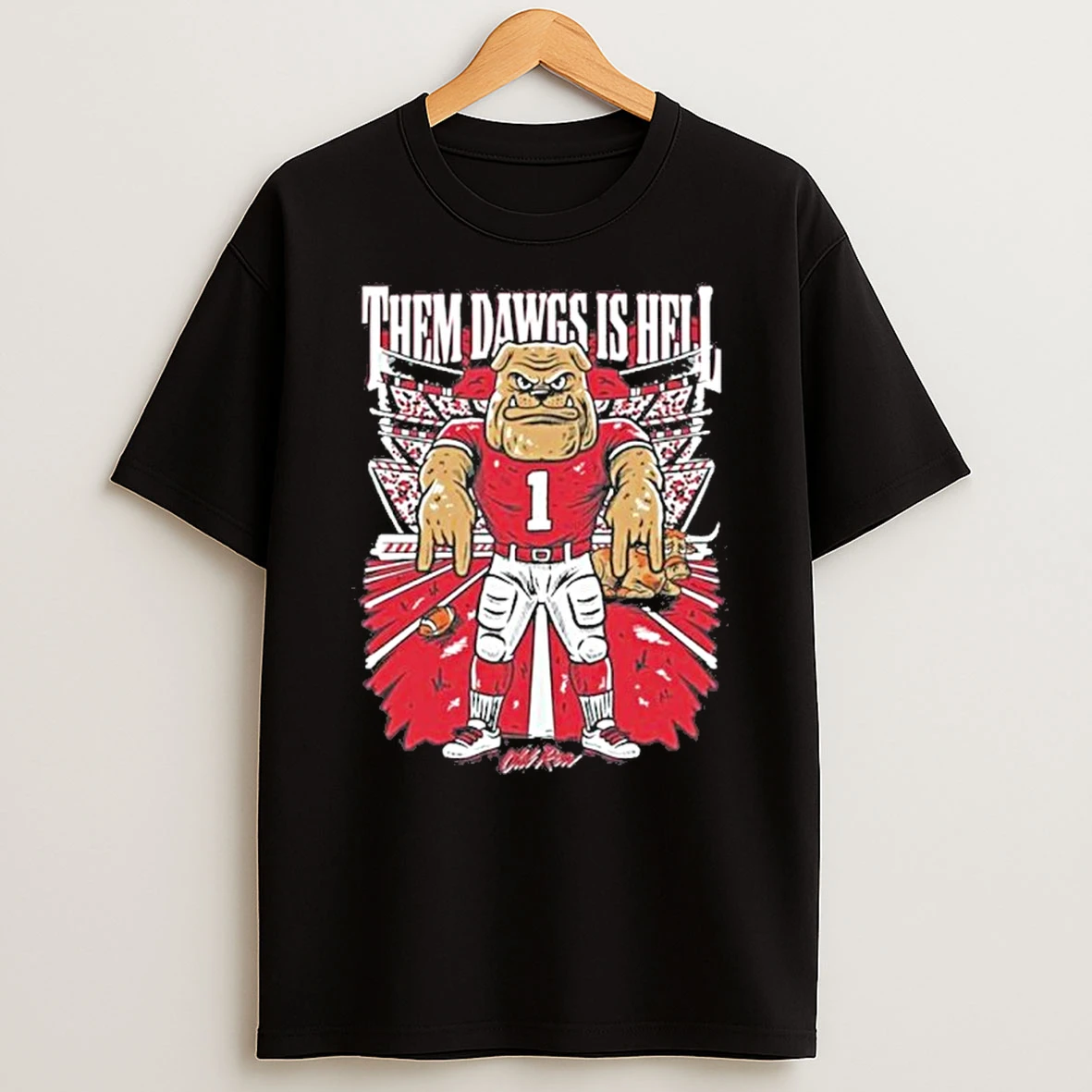 Them Dawgs Is Hell Mascot Tshirt Hoodie