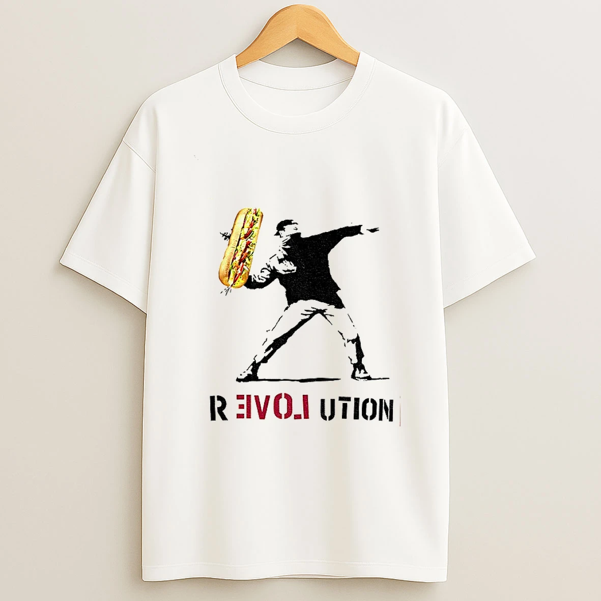 Throwing Sandwich Revolution Tshirt Hoodie