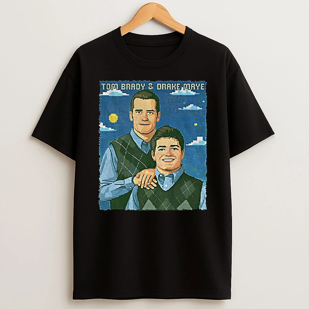 Tom Brady And Drake Maye New England Patriots Stepbrothers Football Nfl 2025 Tshirt Hoodie