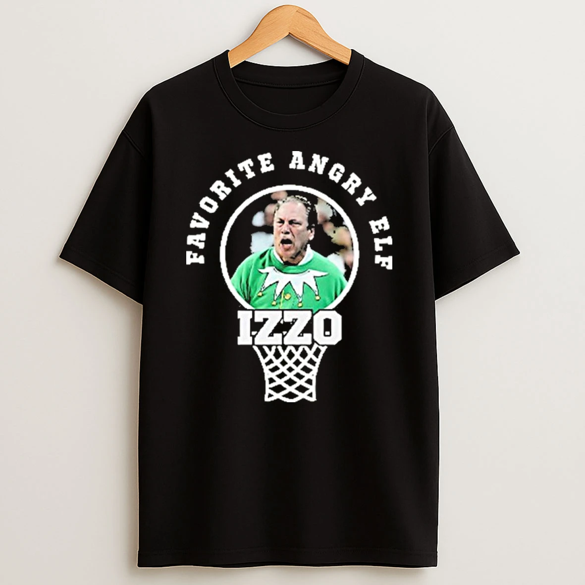 Tom Izzo Favorite Angry Elf Izzo Tshirt Hoodie