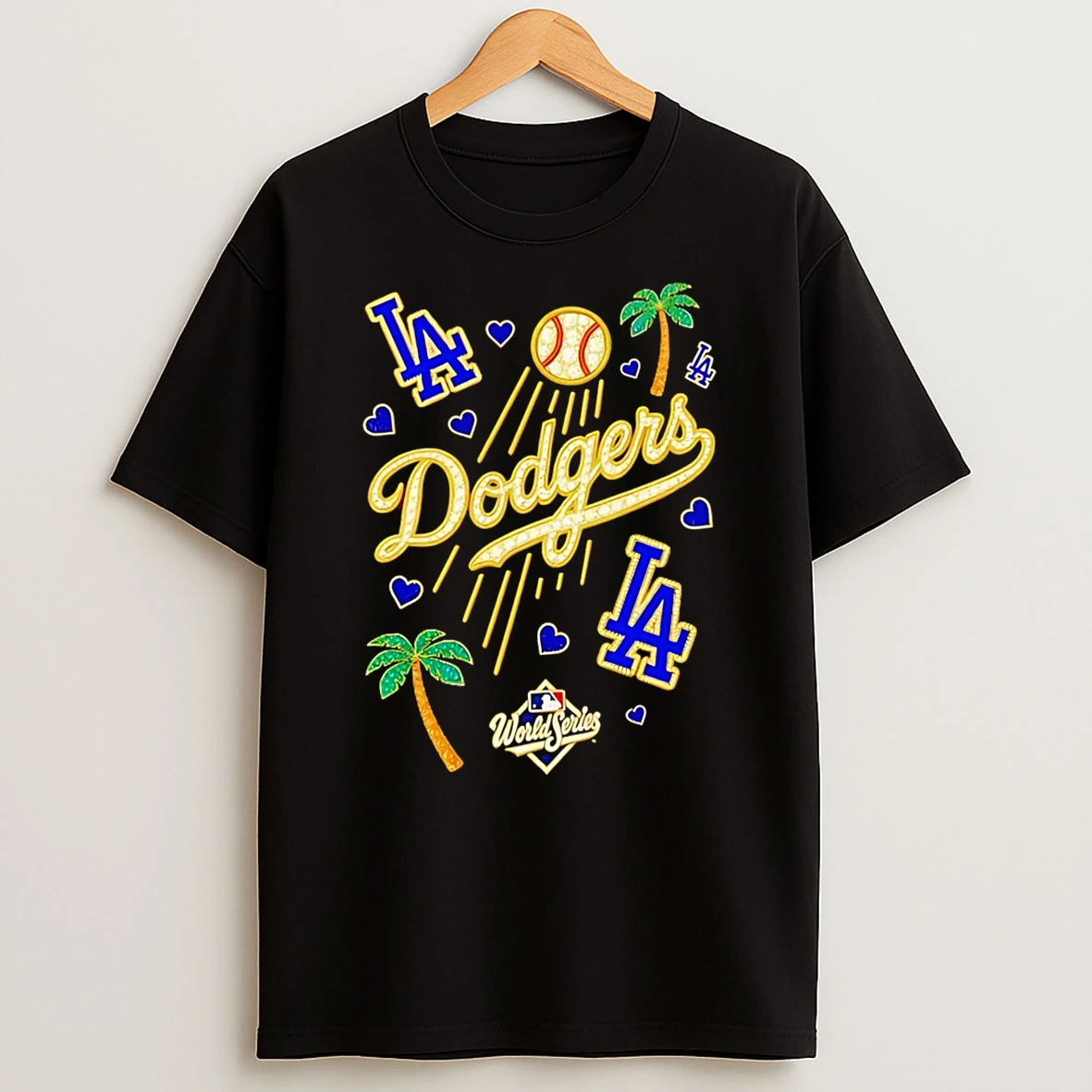 Top Dodgers World Series Bling Bling 2025 Tshirt Hoodie