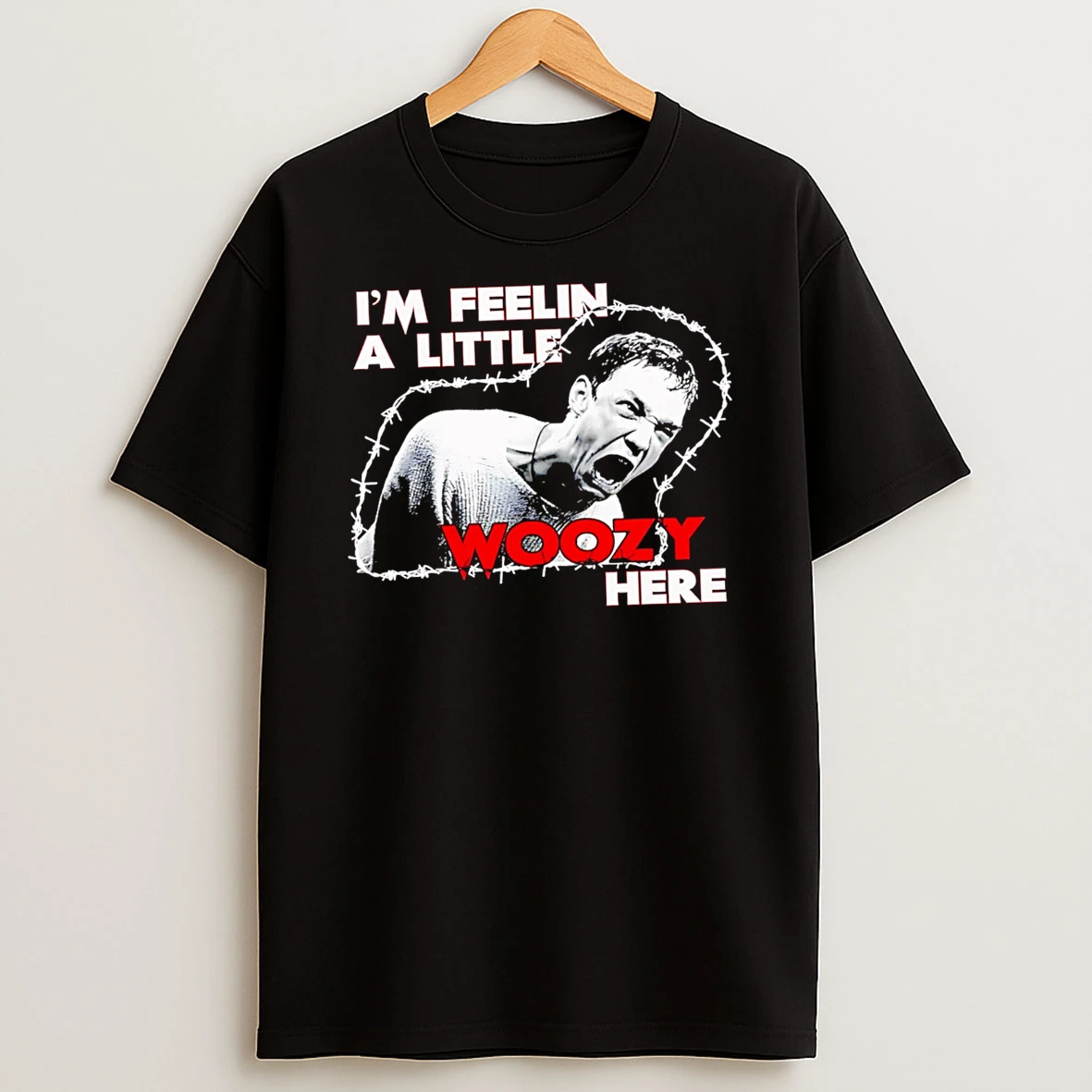 Top Im Feelin A Little Wooz Here Scream Tshirt Hoodie