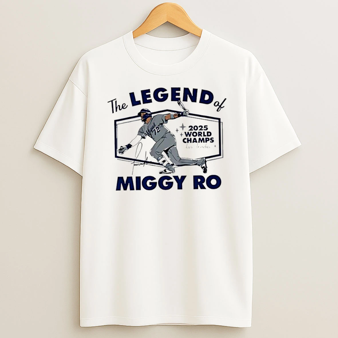 Top La Dodgers The Legend Of Miggy Ro Miguel Rojas Tshirt Hoodie