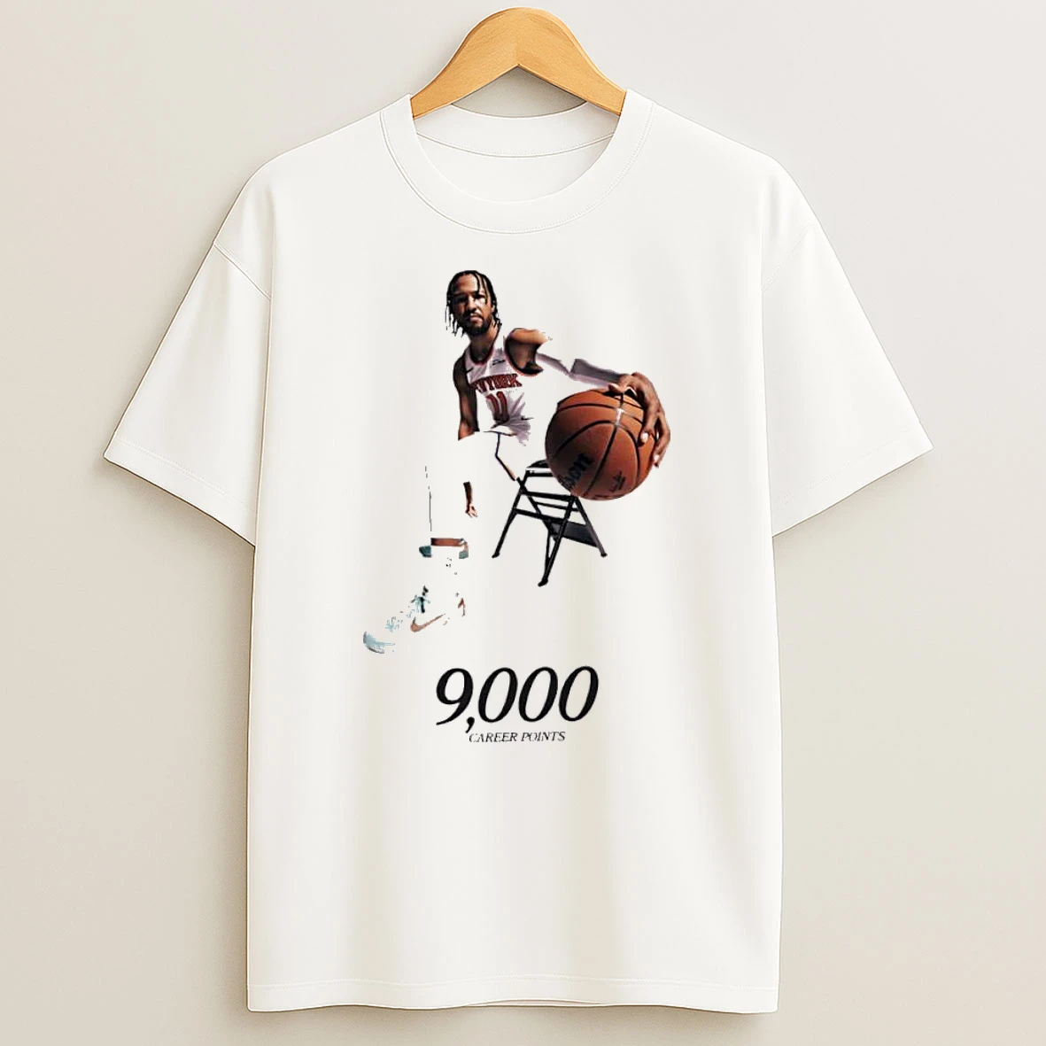 Top New York Knicks Jalen Brunson 9000 Career Points Tshirt Hoodie