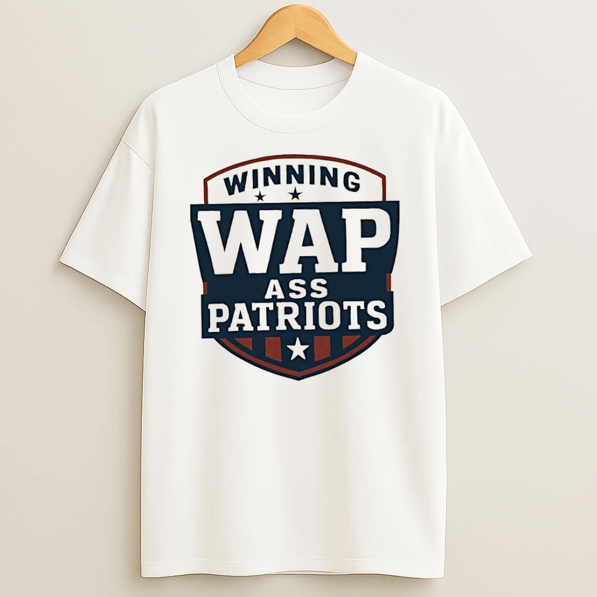 Top Winning Wap Ass Patriots Logo Tshirt Hoodie