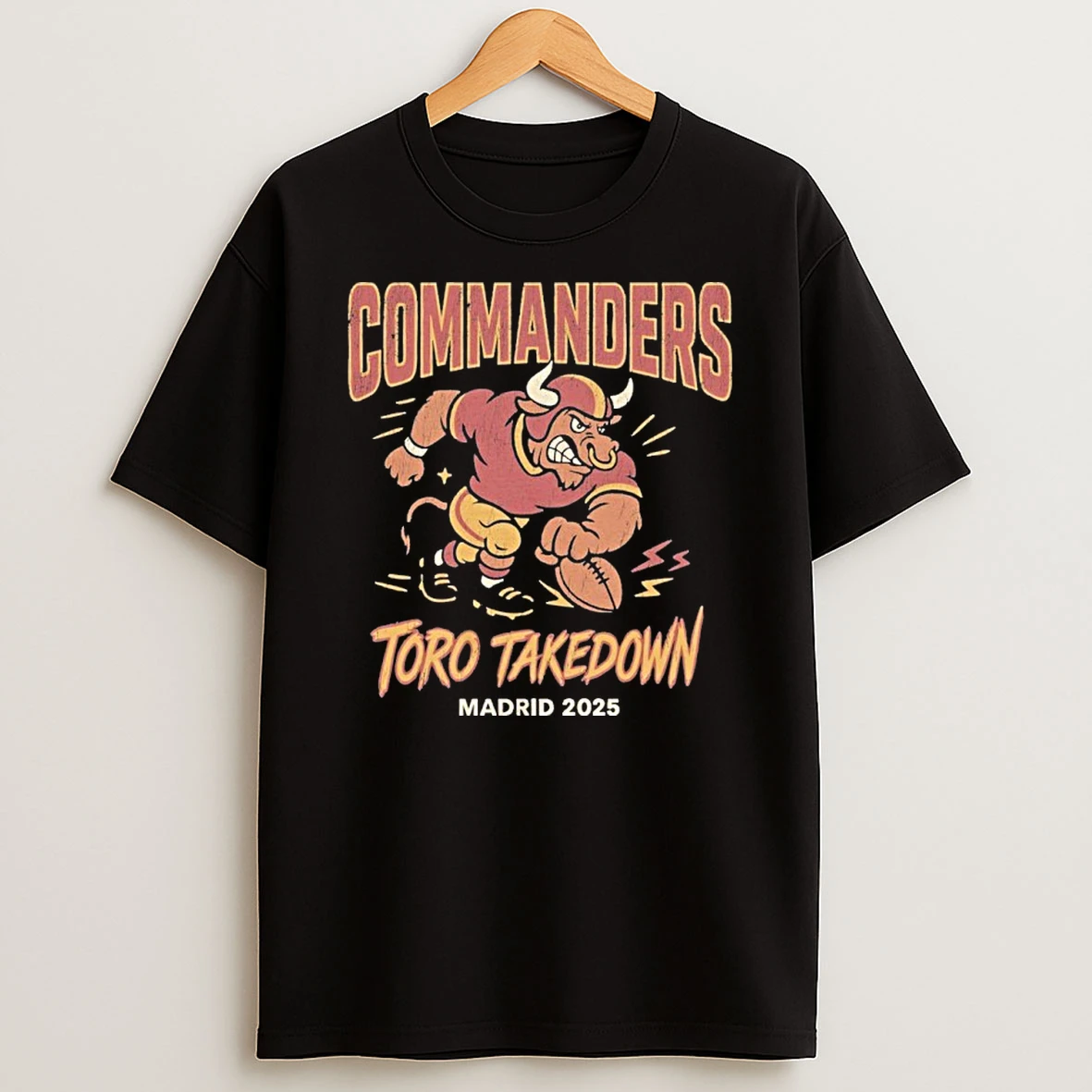 Toro Takedown Washington X Madrid Football 2025 Tshirt Hoodie
