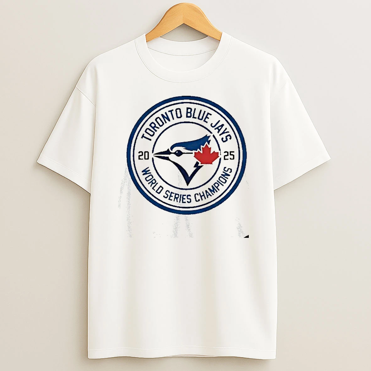 Toronto Blue Jays 2025 World Series Champions Logo Tshirt Hoodie