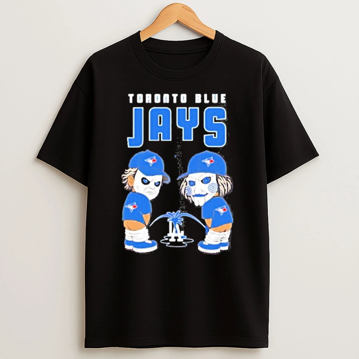 Toronto Blue Jays Peeing La Dodgers Tshirt Hoodie