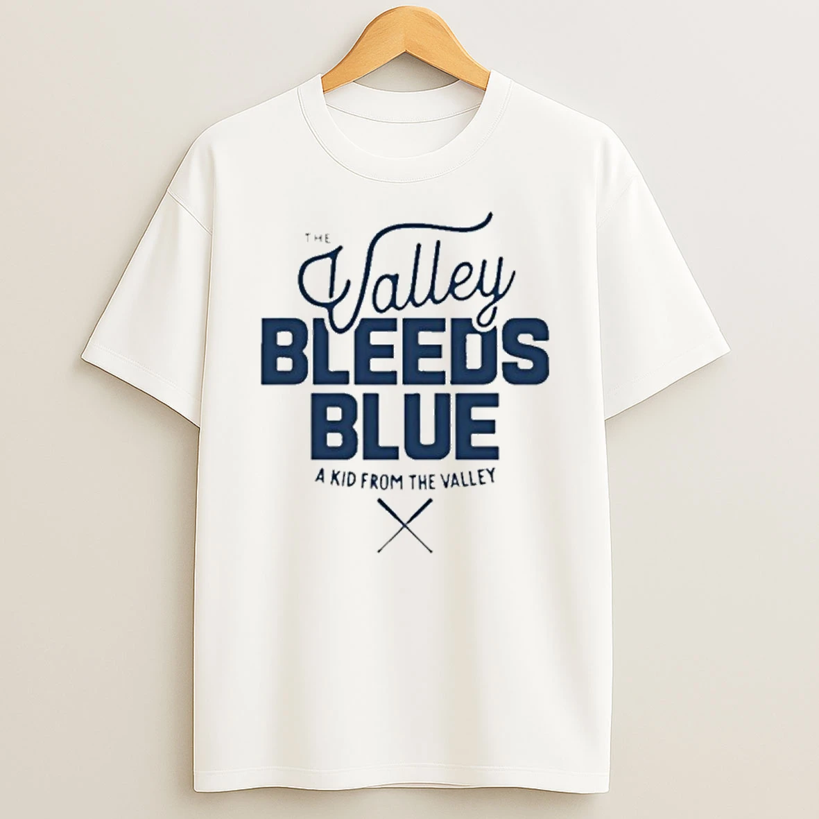 Toronto Blue Jays The Valley Bleeds Blue A Kid From The Valley Mlb Baseball 2025 Tshirt Hoodie