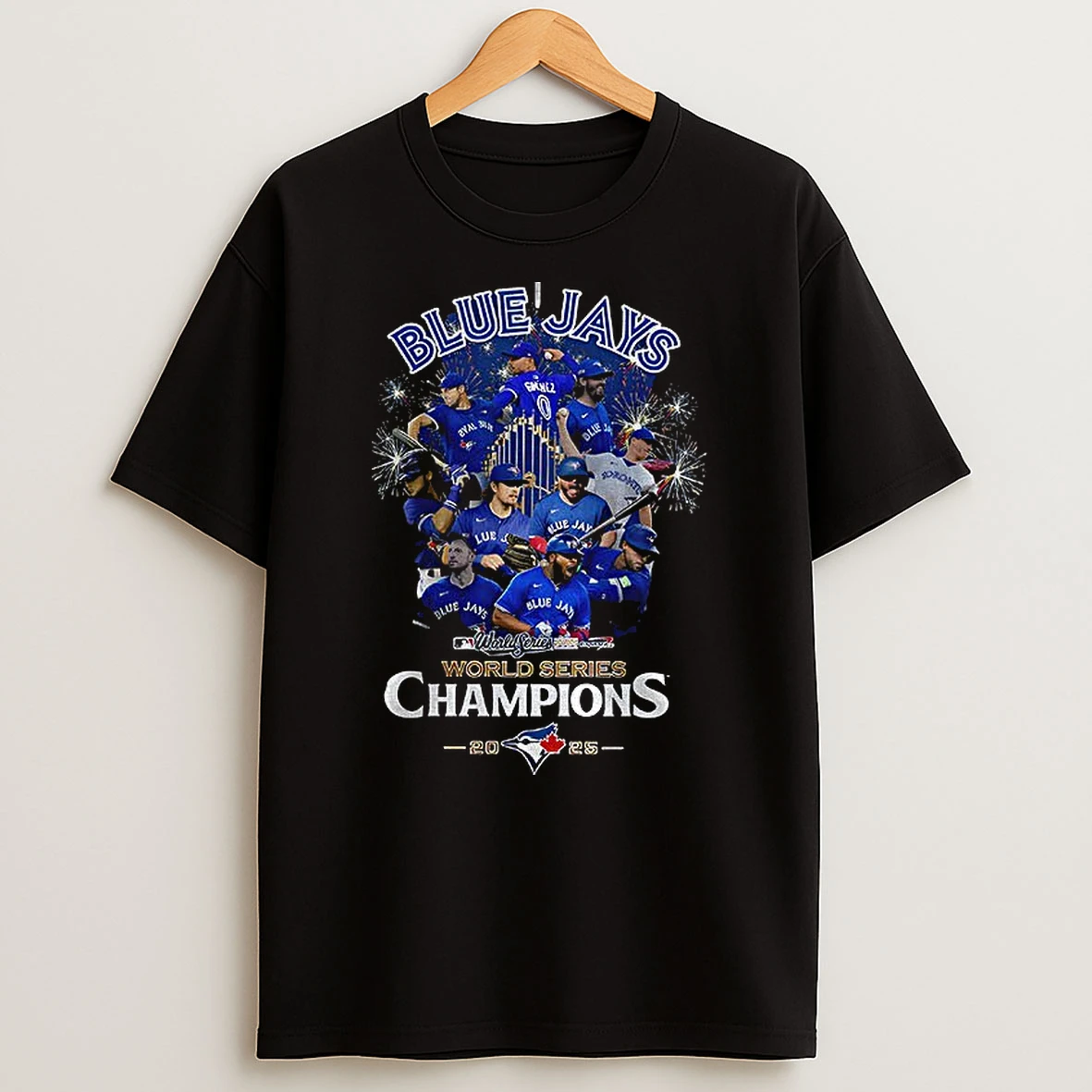 Toronto Blue Jays World Series 3x Champions Tshirt Hoodie