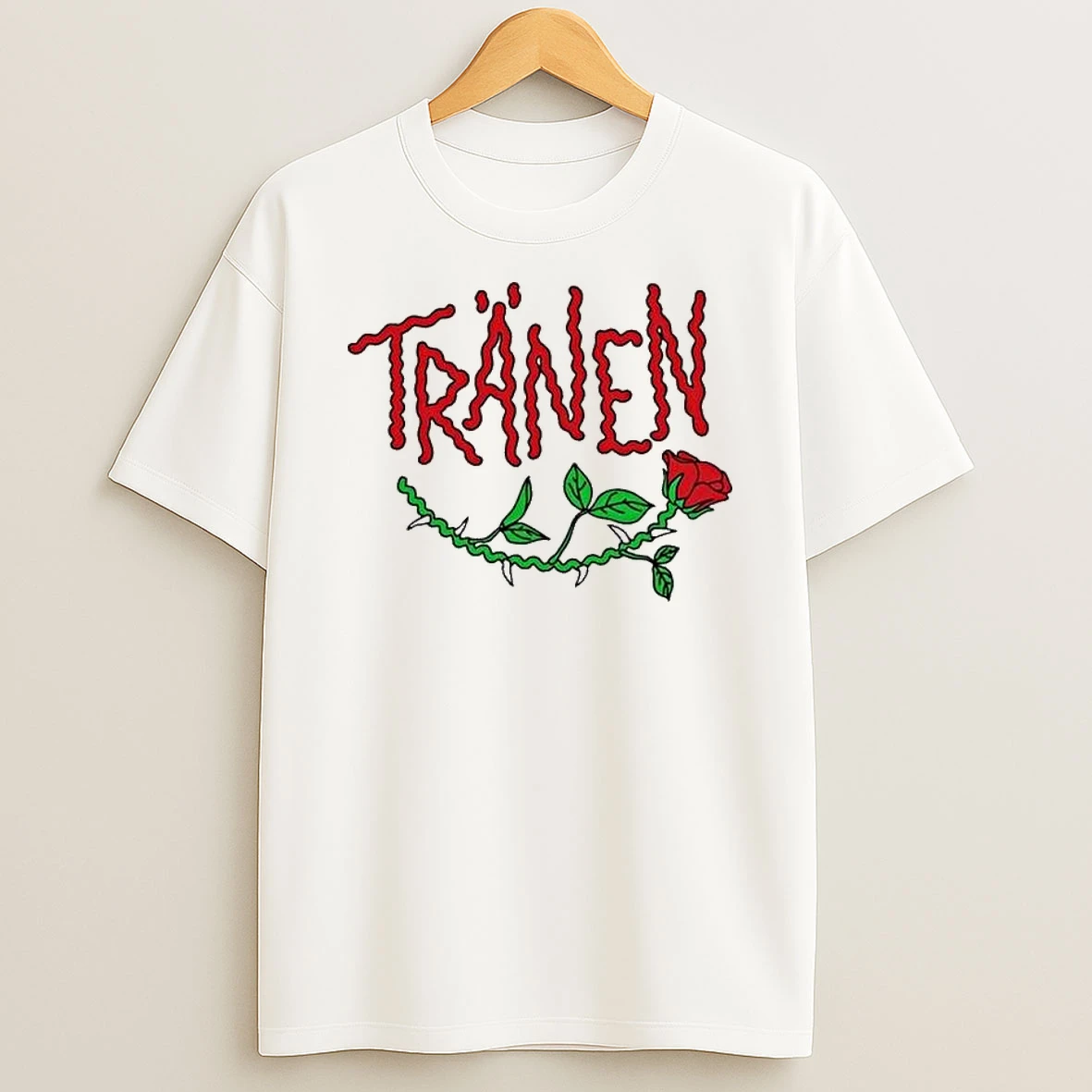 Tranen Rose Tshirt Hoodie