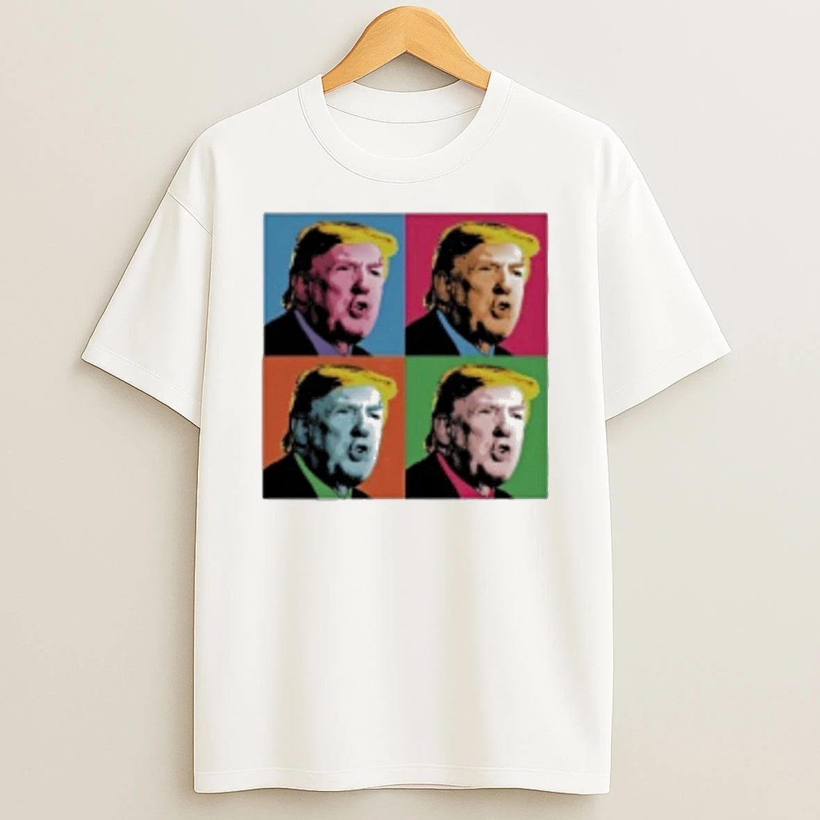 Transfer Trump Pop Art Lets Go Brandon Fjb Tshirt Hoodie