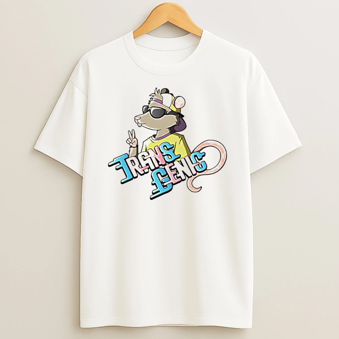 Transgenic Mouse Cartoon Tshirt Hoodie