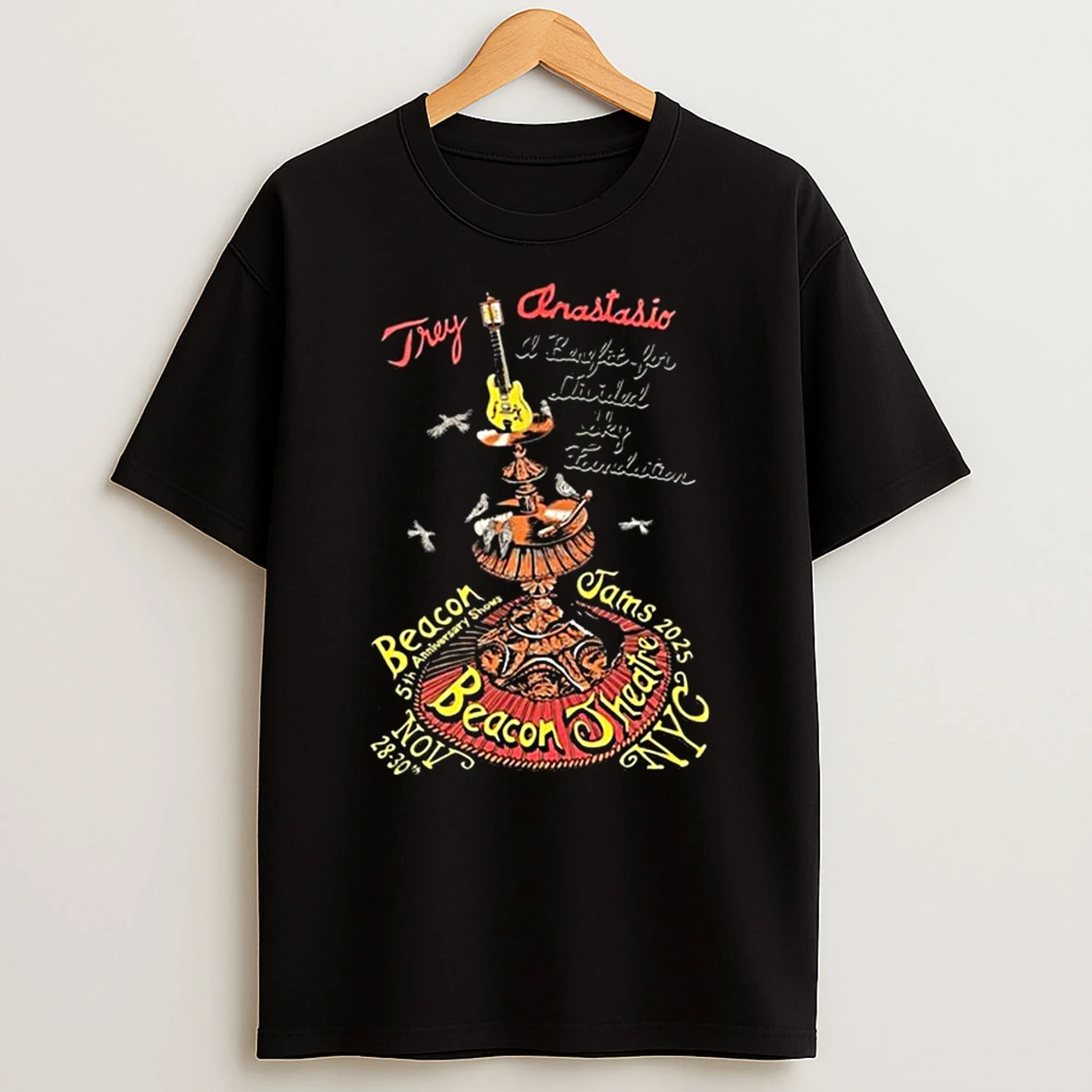 Trey Anastasio Band Nyc Event 11 28 November 30 2025 Tshirt Hoodie