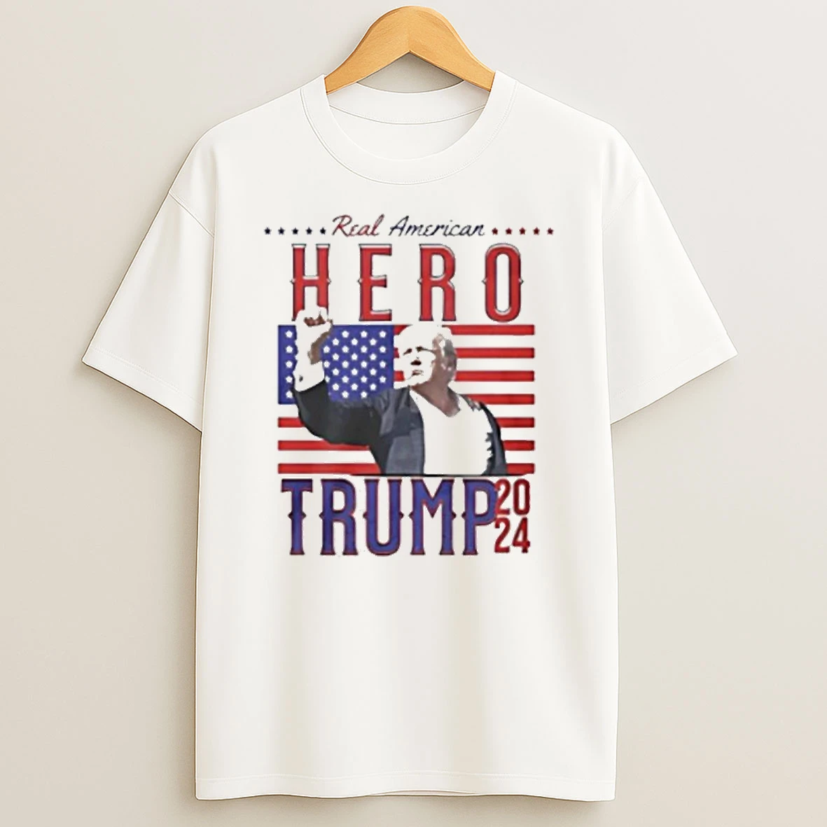 Trump Real American Hero 2024 Tshirt Hoodie