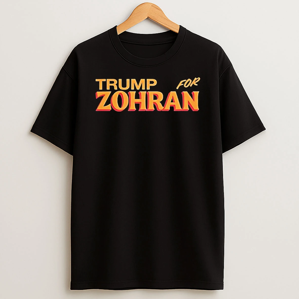 Trump For Zohran Tshirt Hoodie