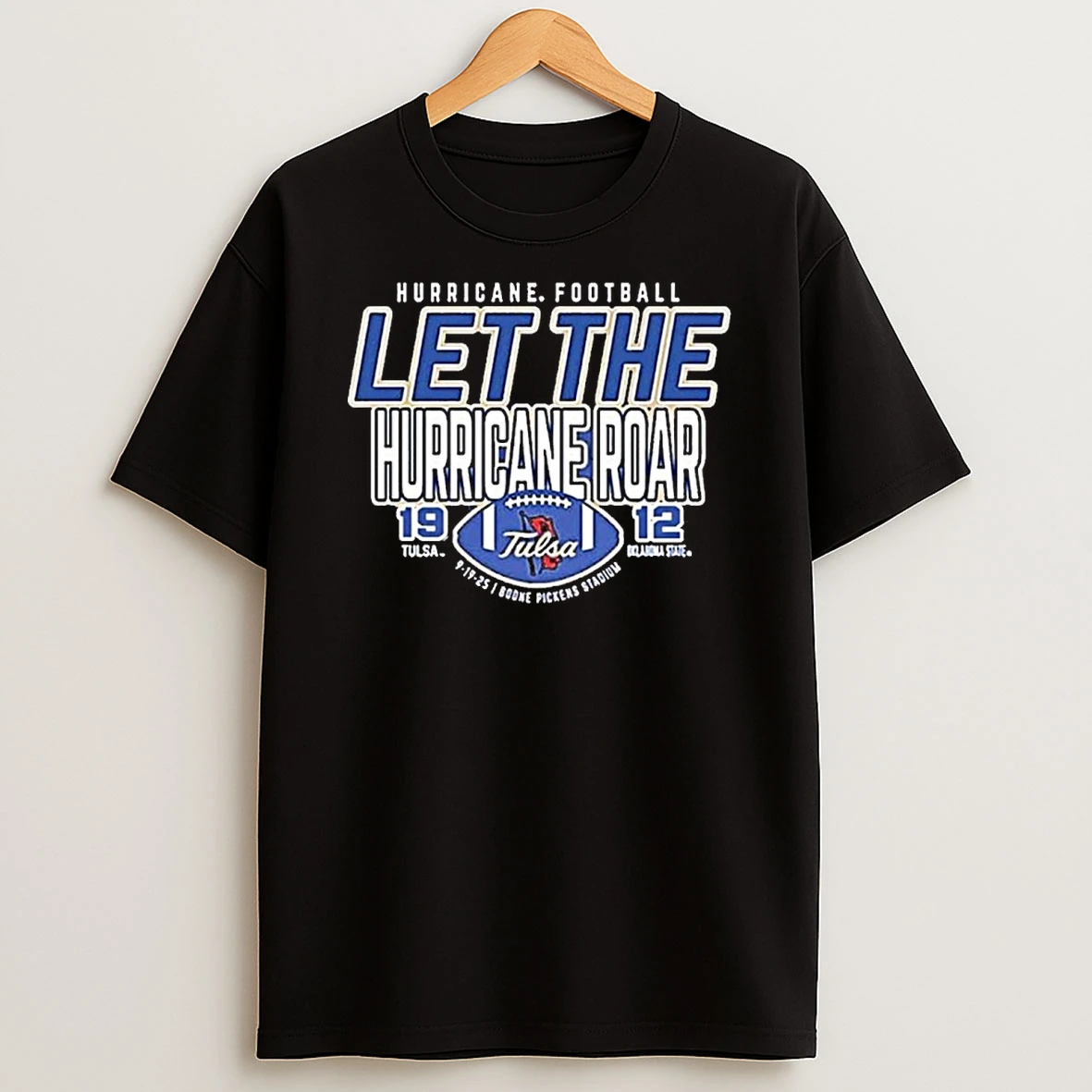 Tulsa Golden Hurricane Beat Oklahoma State Cowboys 2025 Score Tshirt Hoodie