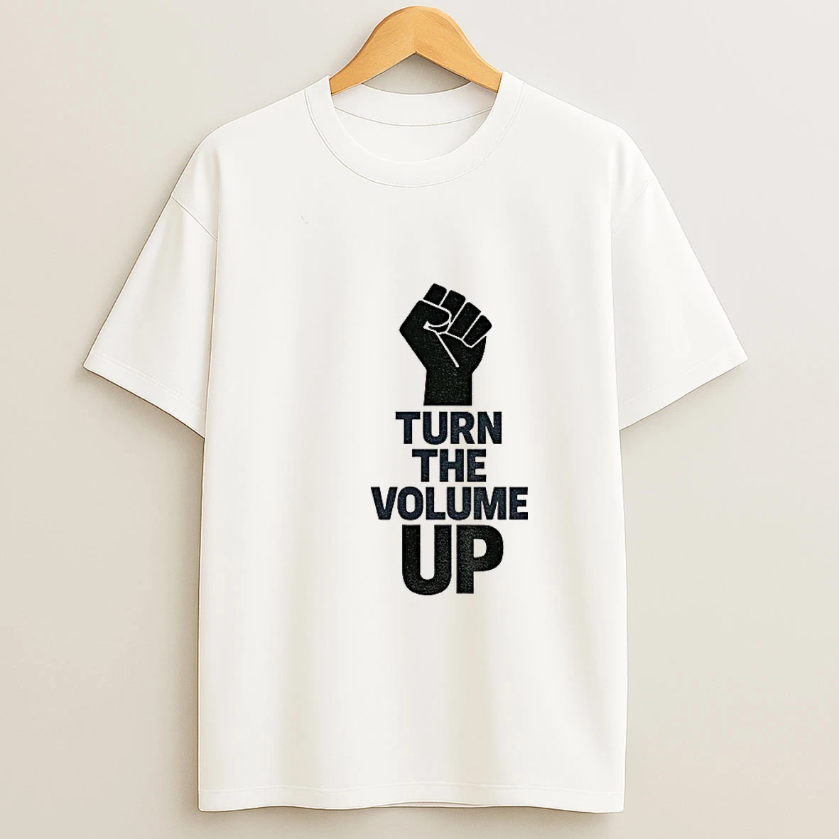 Turn The Volume Up Zohran Mamdani Four Words Baby Tshirt Hoodie