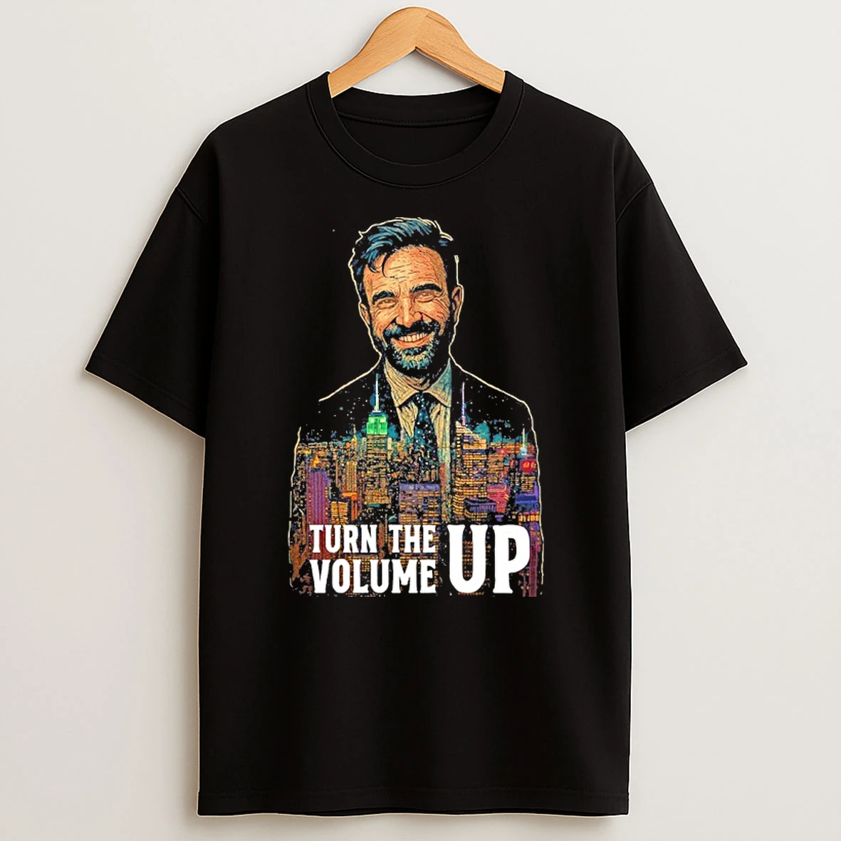 Turn It Up %ce%b3co Urban Zohran Skyline Tshirt Hoodie