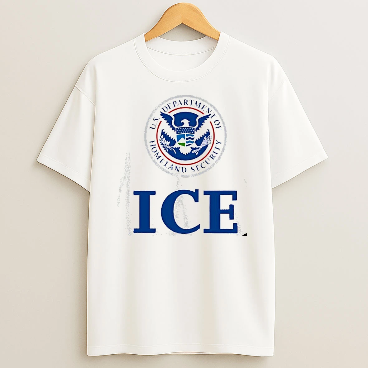U S Department Of Homeland Security Ice Logo Tshirt Hoodie
