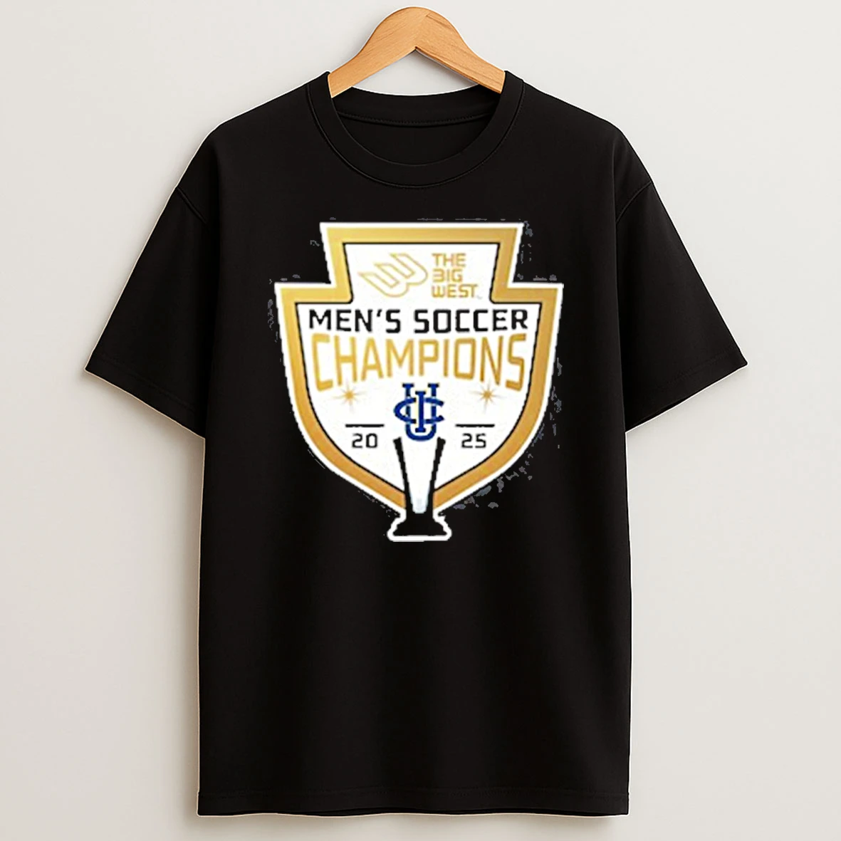 Uc Irvine Mens Soccer 2025 Big West Champions Tshirt Hoodie