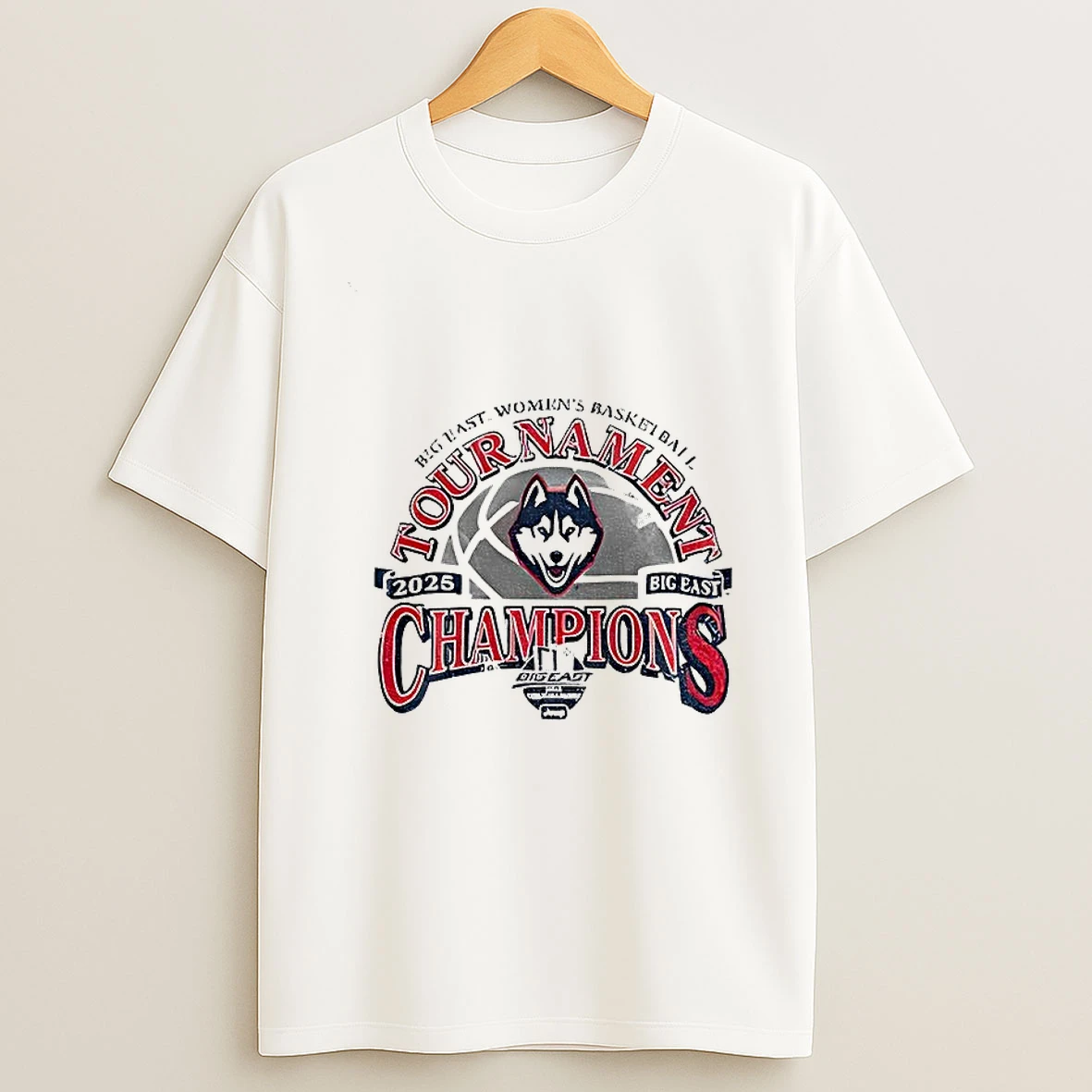 Uconn Womens Basketball 2024 25 Big East Wbb Tournament Champions Tshirt Hoodie