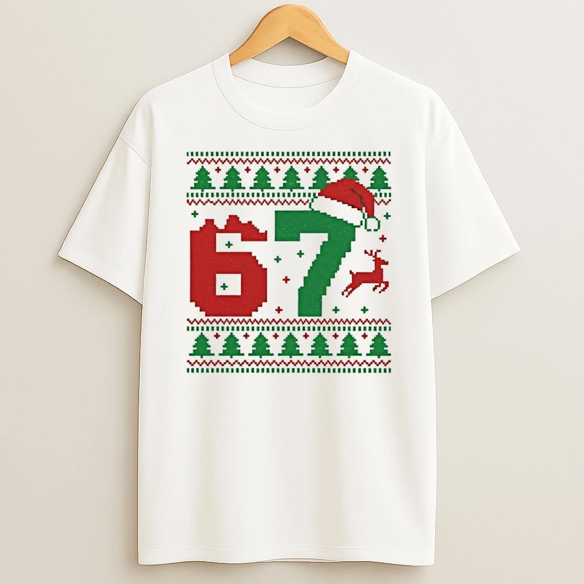 Ugly Christmas 67 Meme 6 7 Tshirt Hoodie