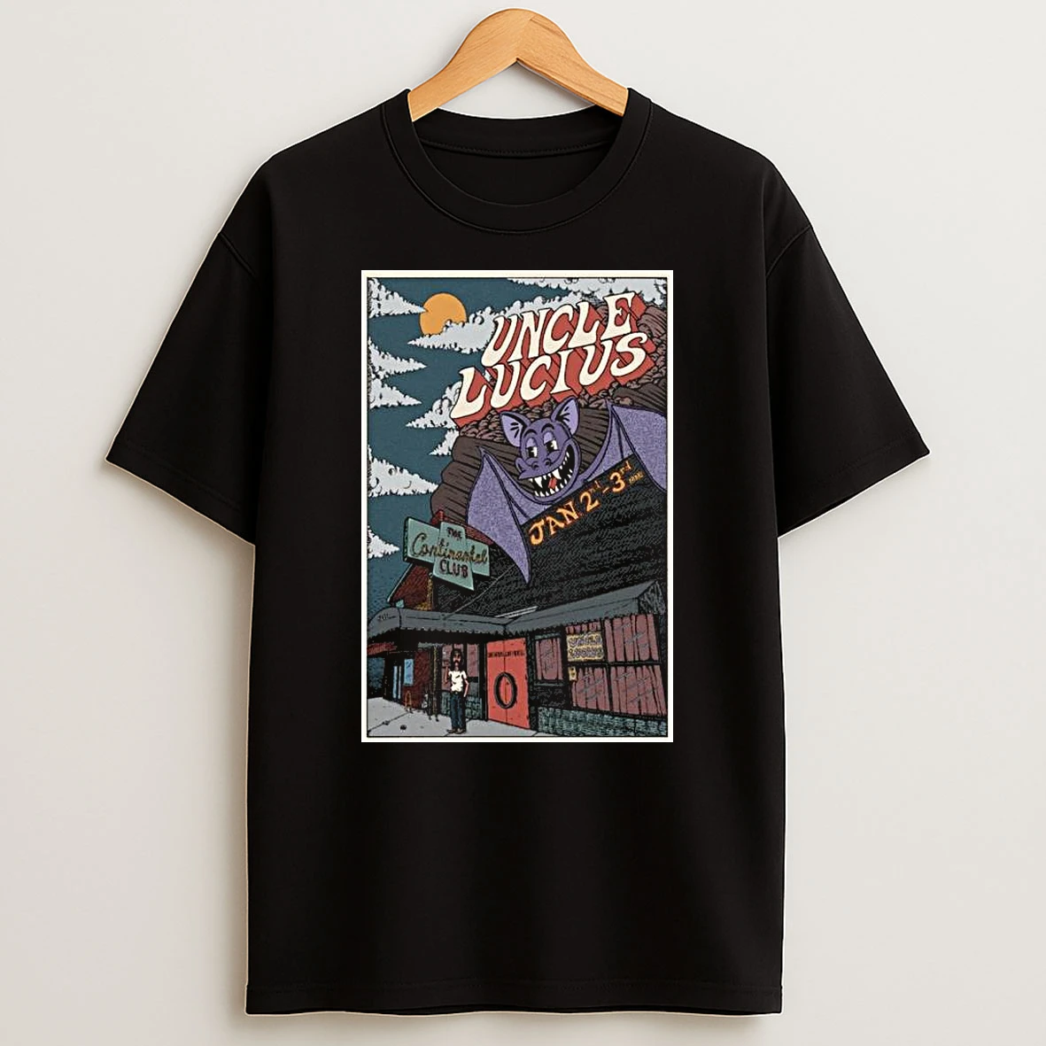 Uncle Lucius The Continental Club Austin Jan 2 3 2026 Tshirt Hoodie
