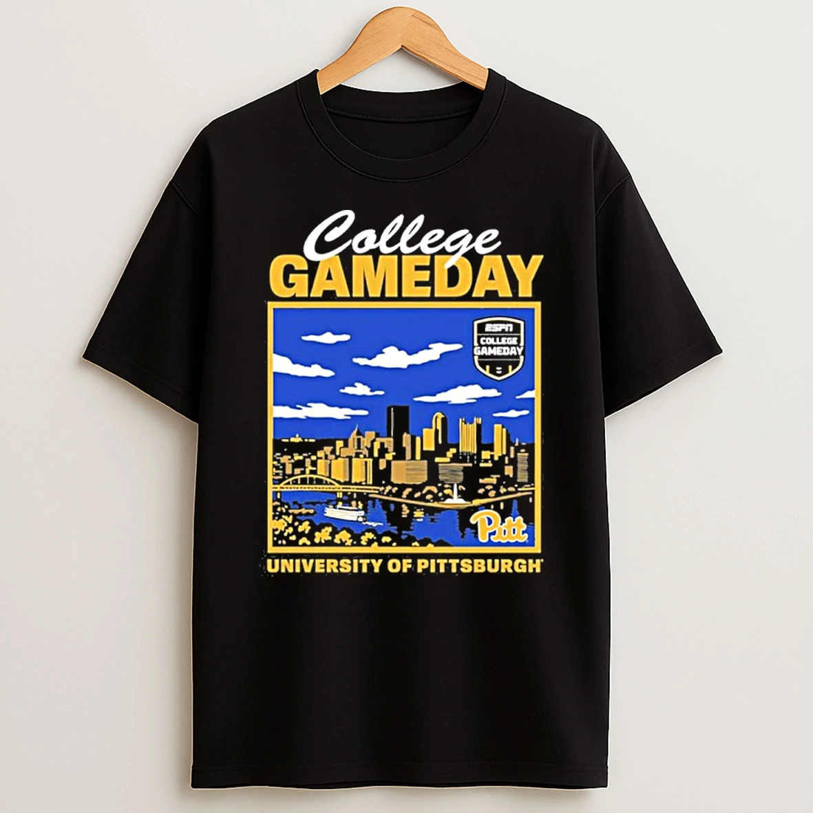 University Of Pittsburgh Football 2025 College Gameday Stadium Tshirt Hoodie