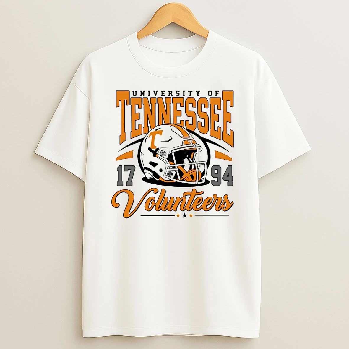 University Of Tennessee Volunteers Football Nfl Helmet 1794 Tshirt Hoodie