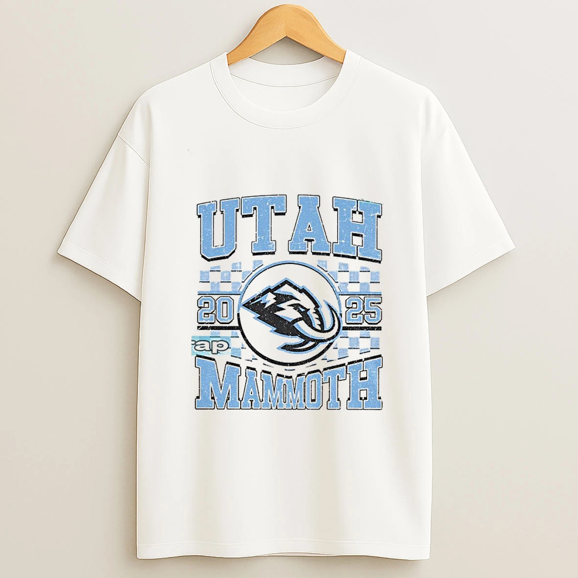 Utah Mammoth Nhl Hockey Utah 2025 Logo Tshirt Hoodie