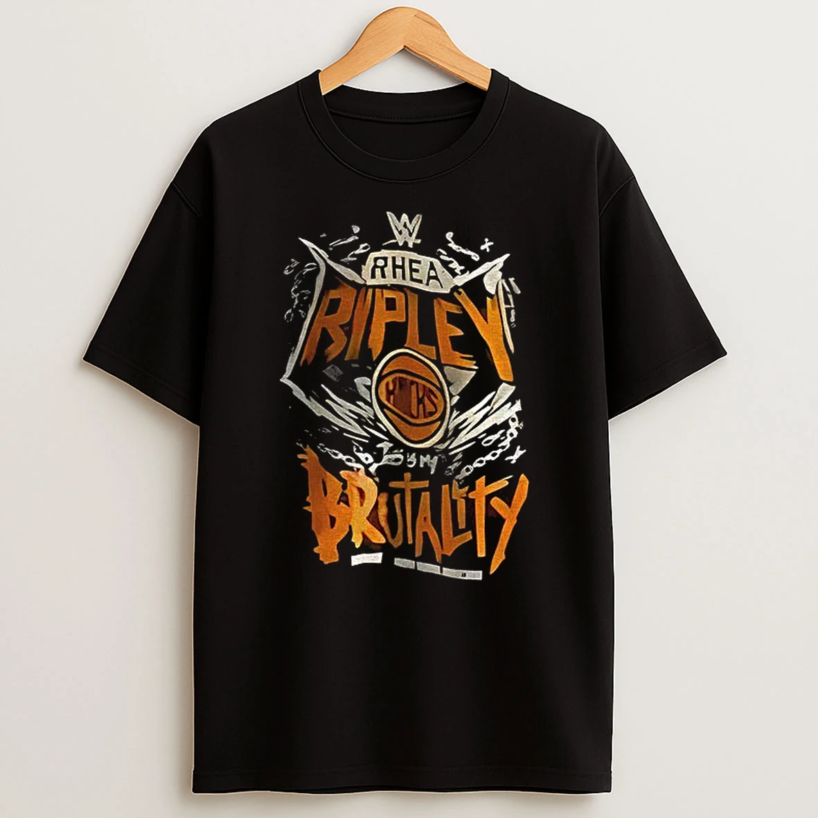 Vozdaxd2 Rhea Ripley X New York Knicks Brutality Tshirt Hoodie
