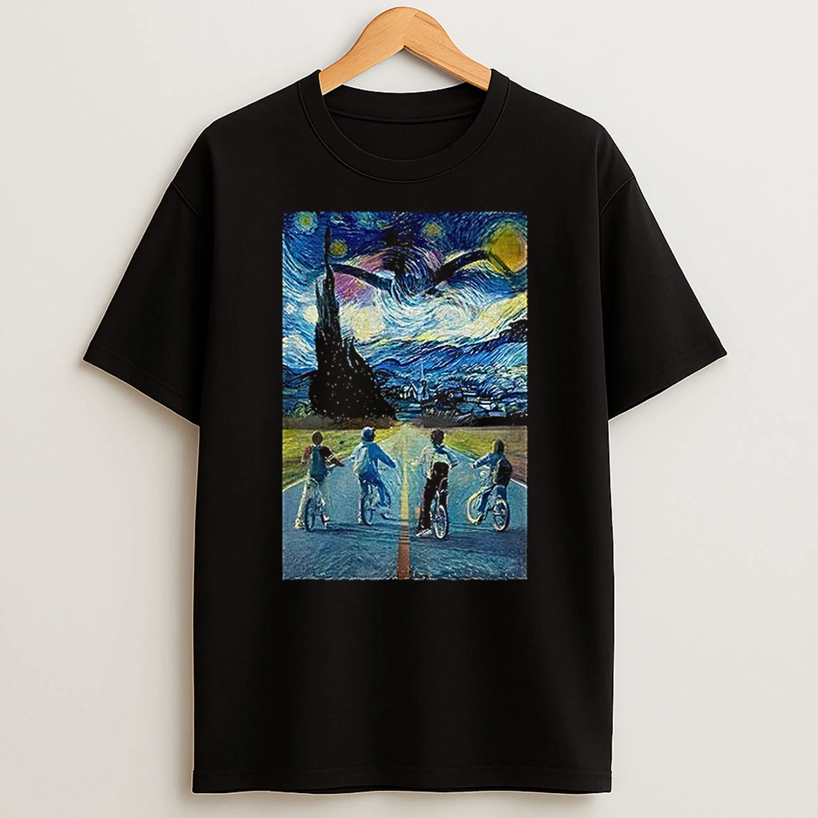 Van Gogh Inspired Stranger Things Tshirt Hoodie