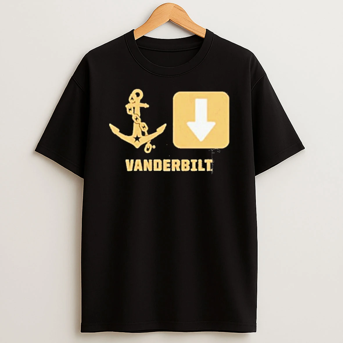 Vanderbilt Commodores Football Anchor Down Symbols Tshirt Hoodie
