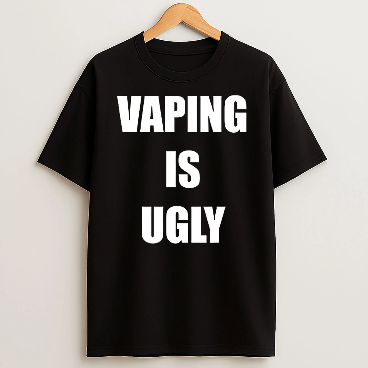 Vaping Is Ugly Tshirt Hoodie