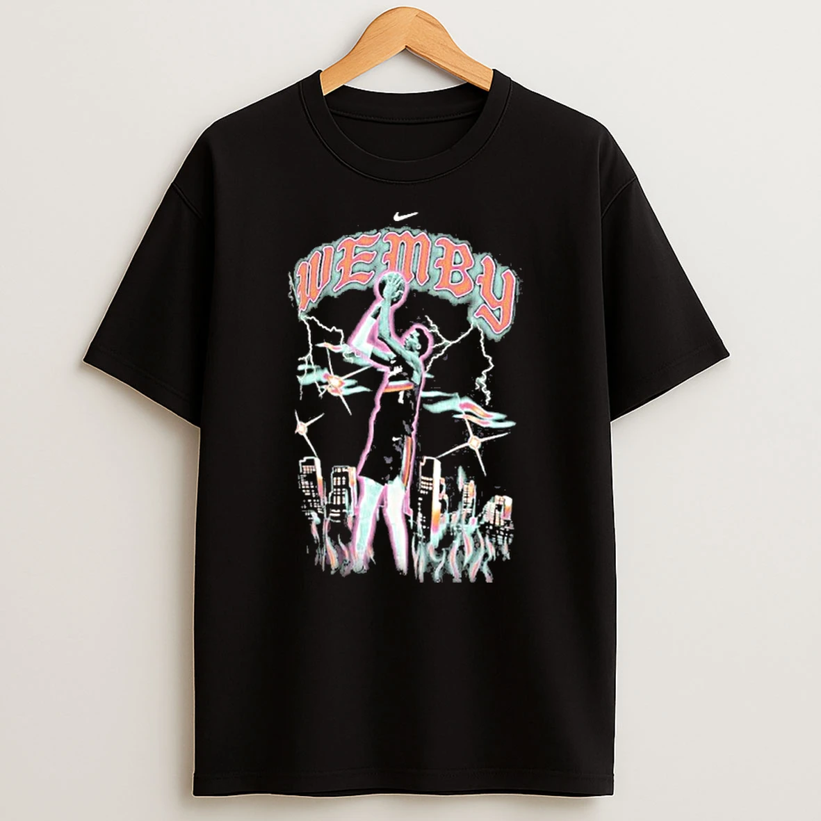 Victor Wembanyama San Antonio Spurs Nike 2025 26 City Edition Player Tshirt Hoodie