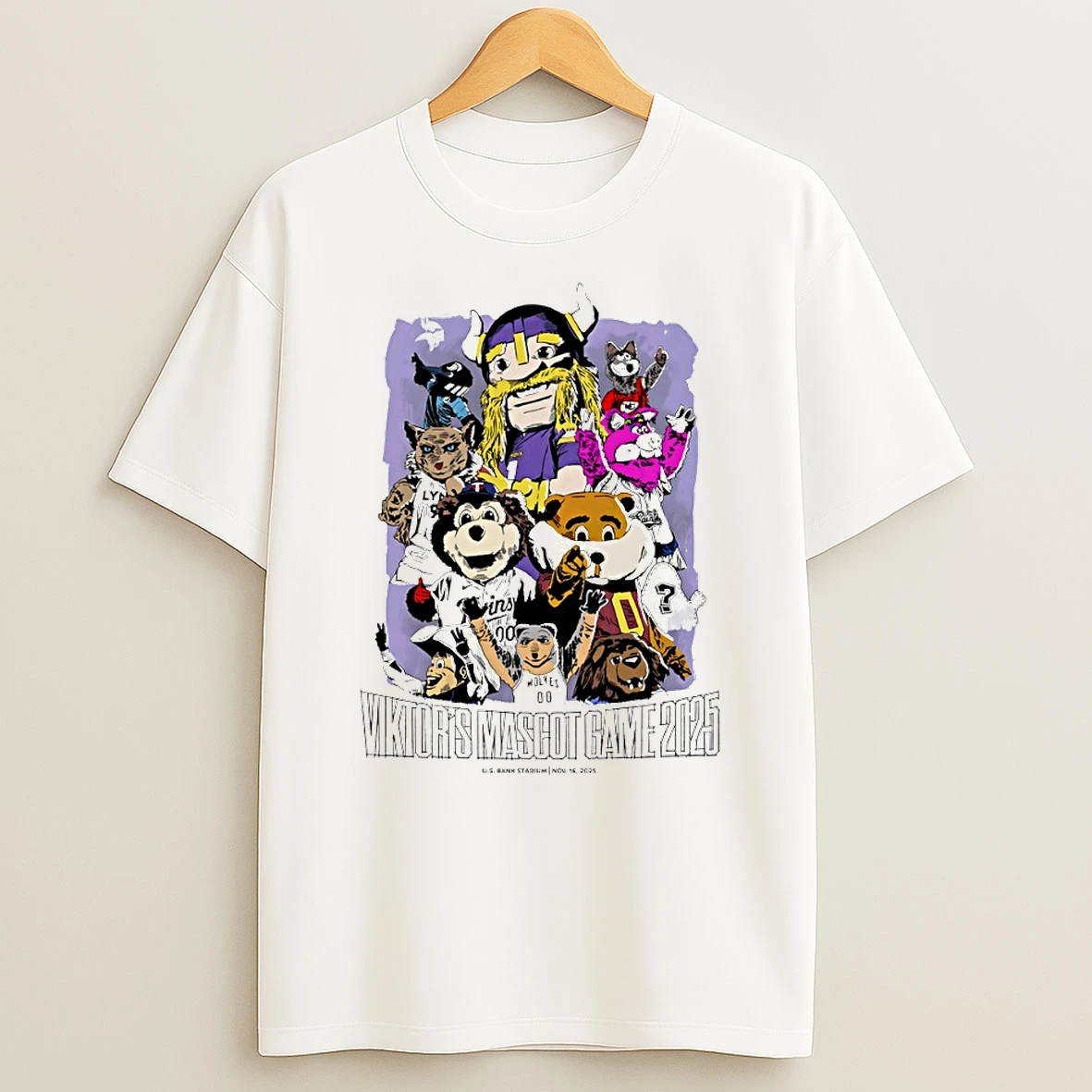 Vikiors Mascot Game 2025 Circle Tshirt Hoodie
