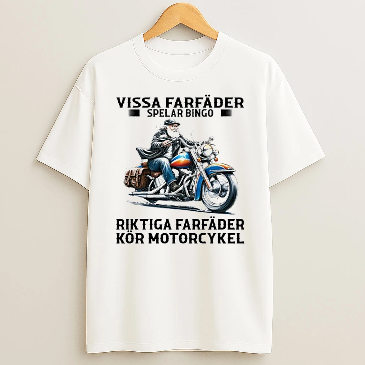 Vissa Forfader Spelar Bingo Riktiga Forfader Kor Motorcykel Tshirt Hoodie