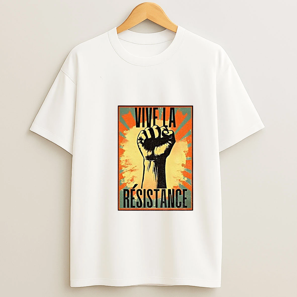 Vive La Resistance Resistance Works Always Will Vintage Tshirt Hoodie