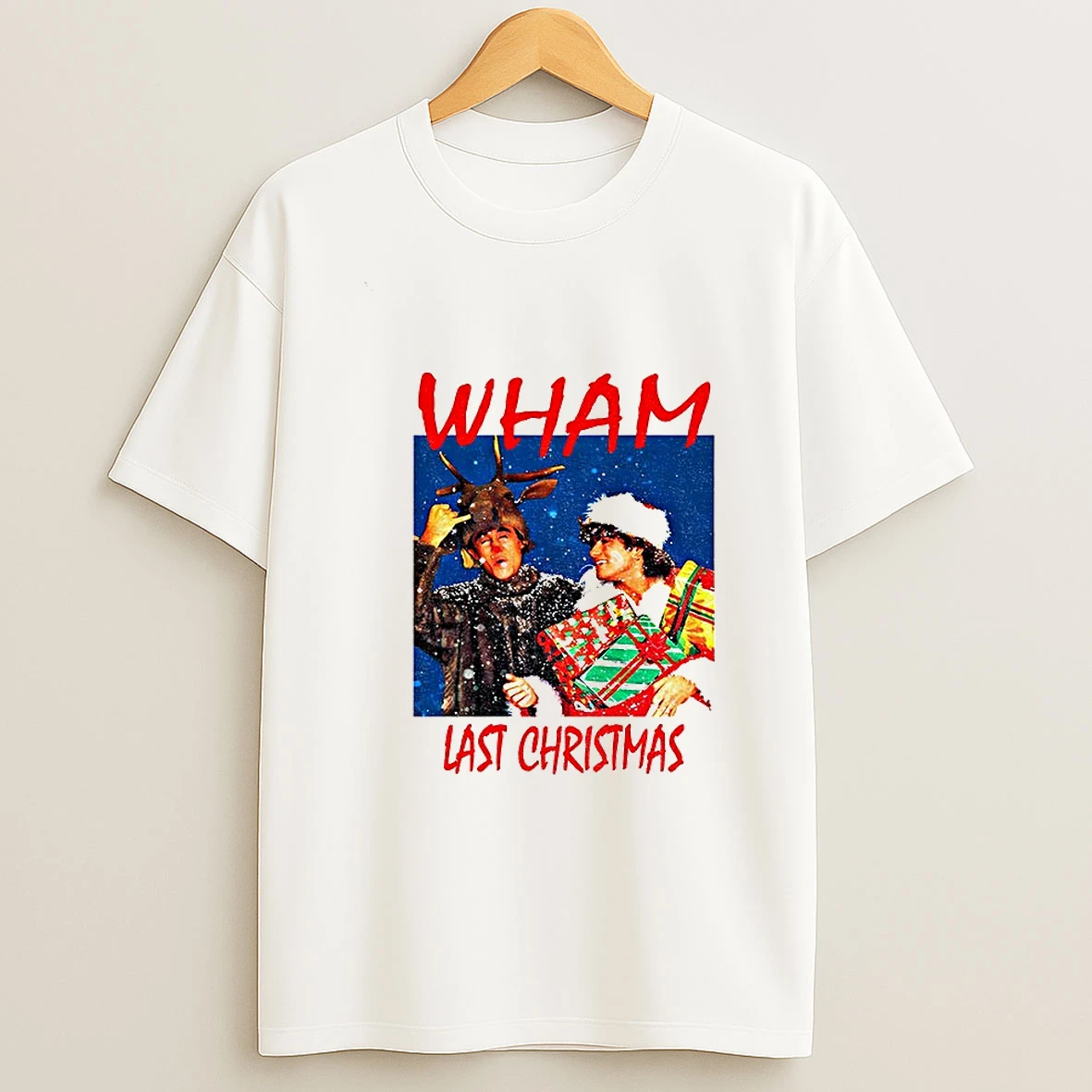 Wham Last Christmas New Year Xmas Tshirt Hoodie